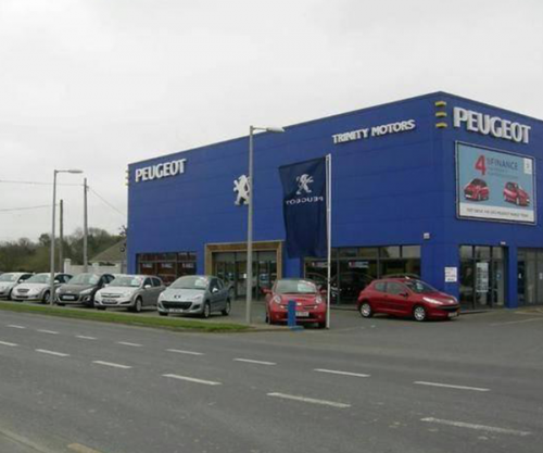 Peugeot Car Dealership New Retail Showroom – Mythen Construction